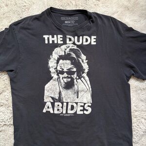 The Dude Abides Black T-Shirt